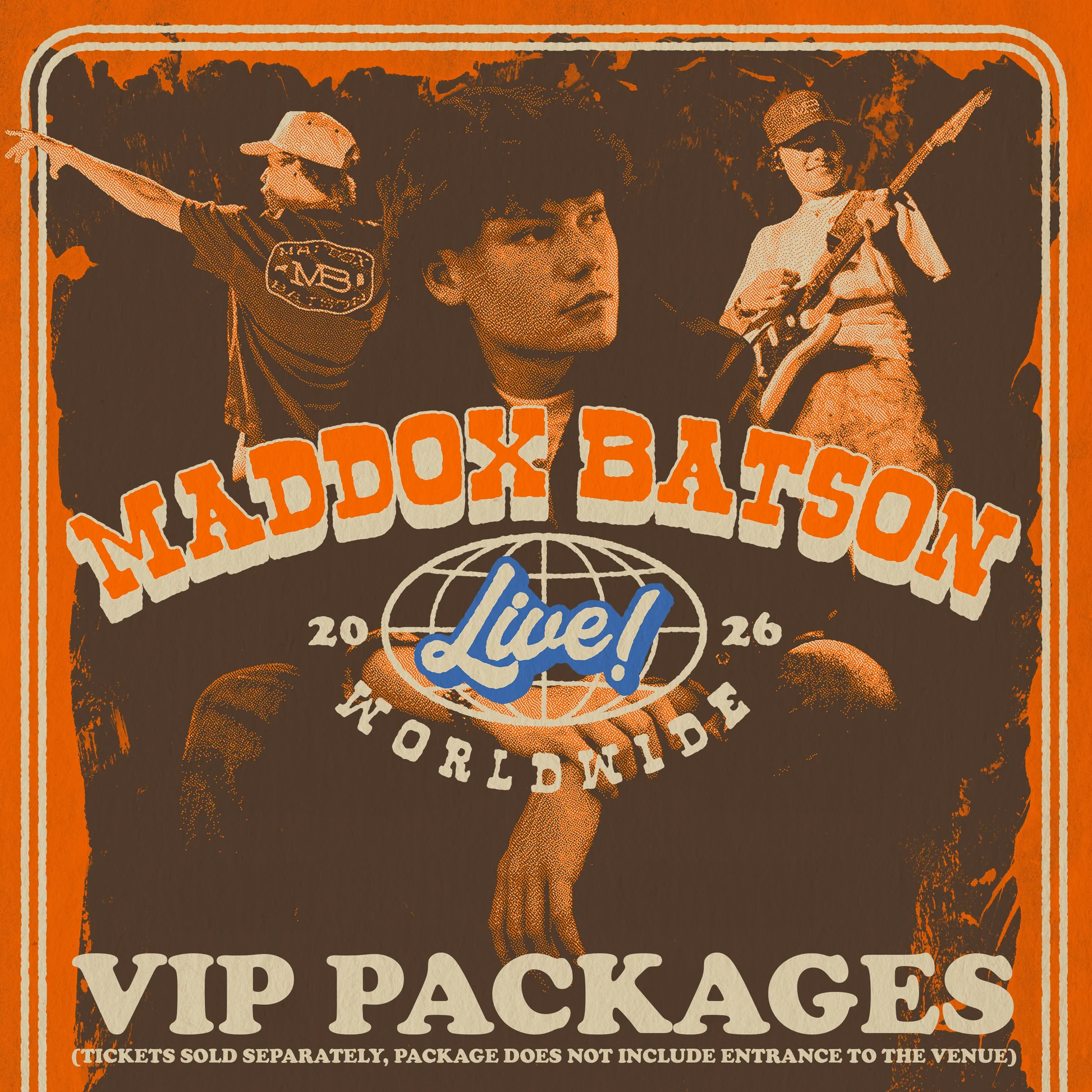 Maddox Batson 2026 concert poster